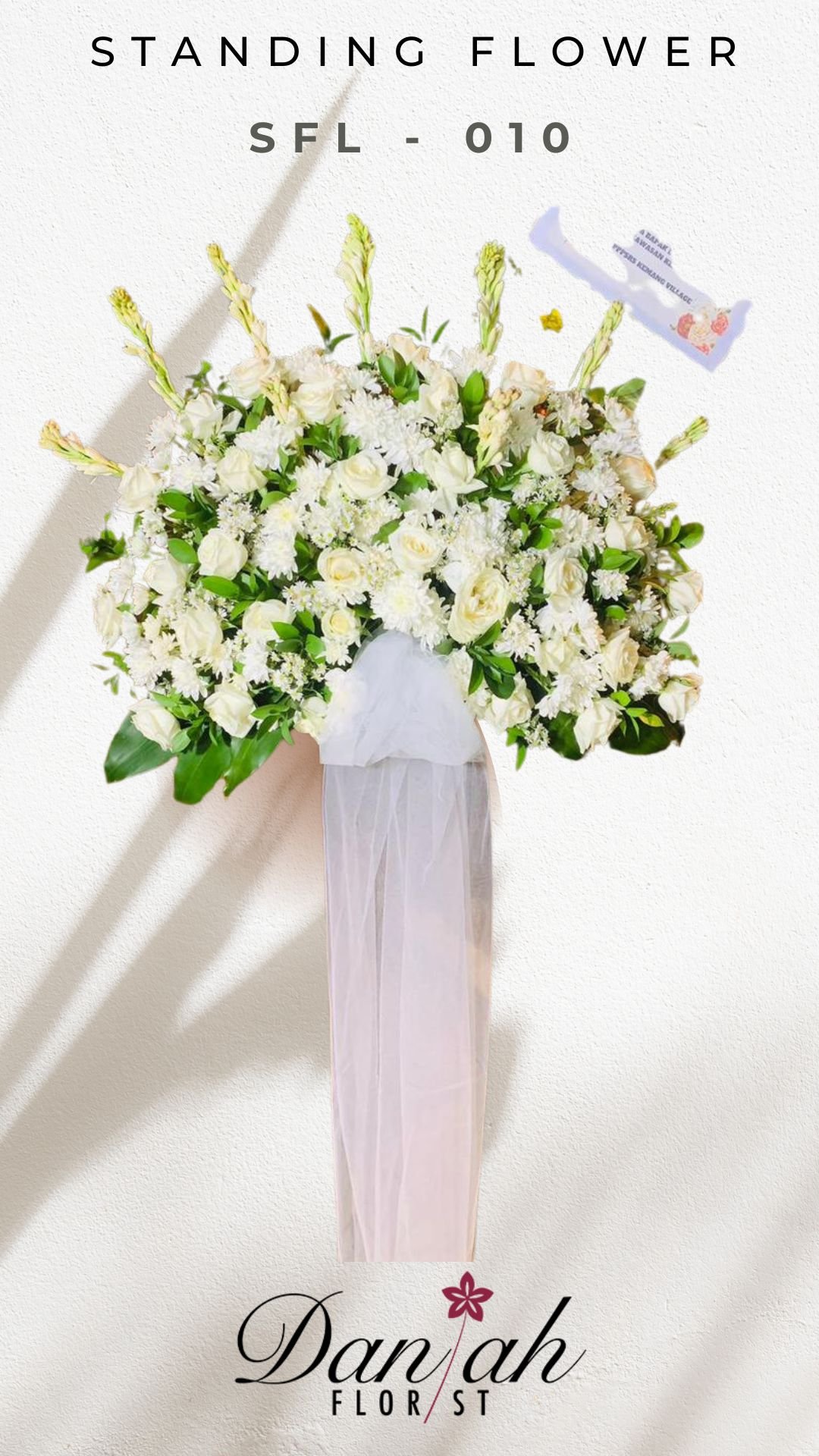 Standing Flower Duka Cita SFL-007 Merah Putih Karawang