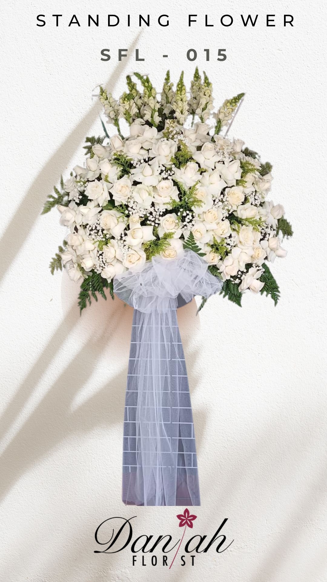 Standing Flower Selamat Sukses SFL-011 Pink Karawang