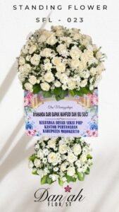 Bunga Standing Duka Cita Karawang - tokobungakarawang.com